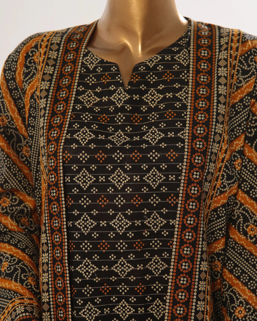 Presenting "Fusion Jacket" Digital Printed Three Pc Dress