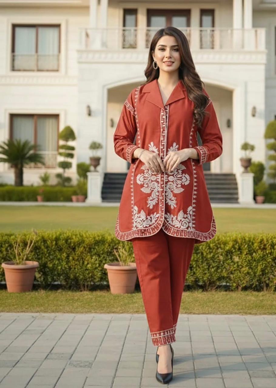 "Patasa" by Z-warish Designer Embroidered Printed Two Piece Suit