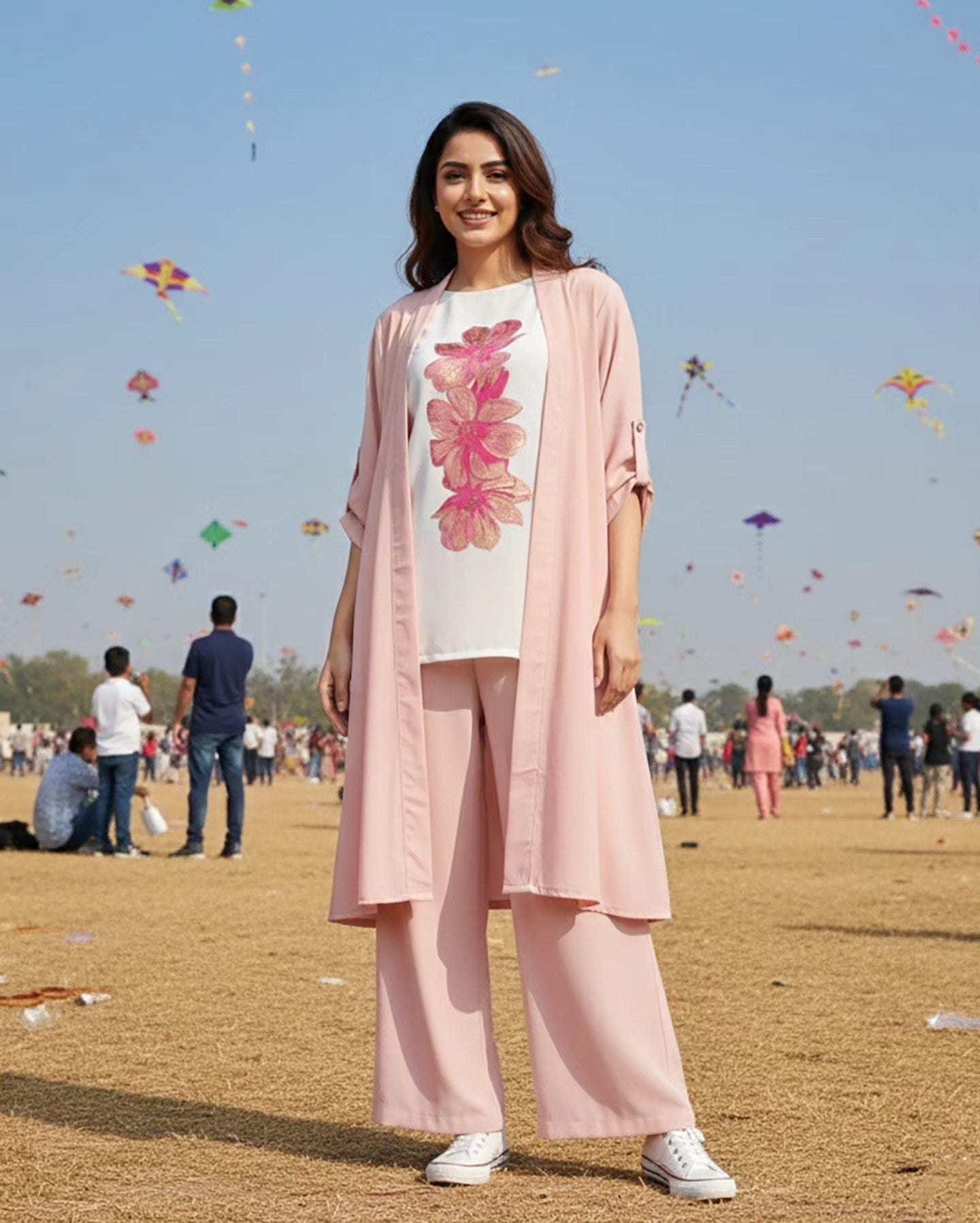 Western Gown Styled Two Piece Suit