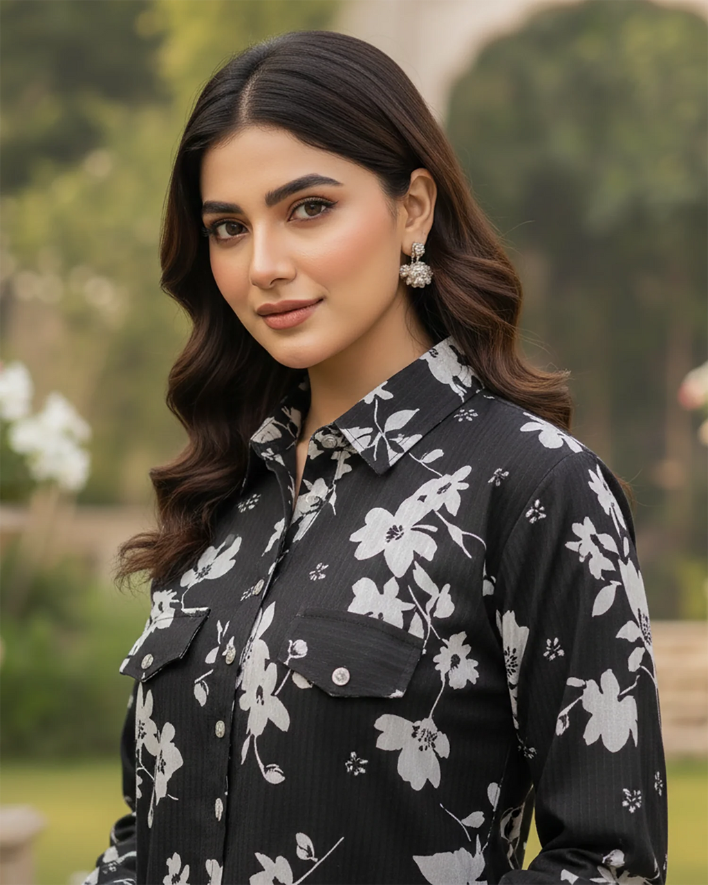 Designer Digital Printed Two Pc Dress